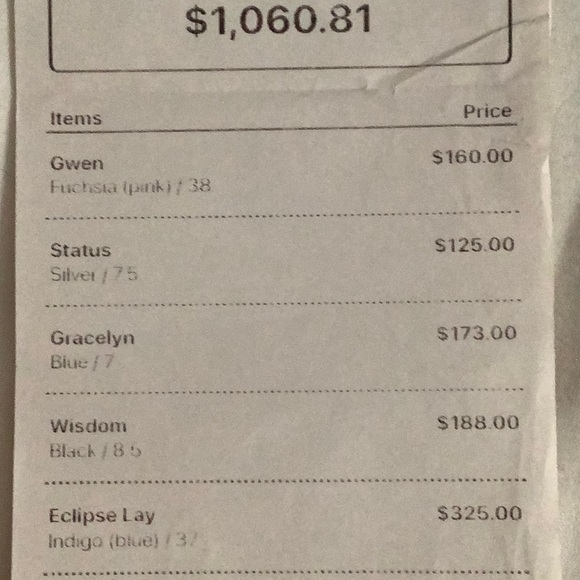 Blue puffy leather 7 - Picture 5 of 5